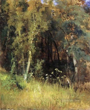 Paisajes Painting - paisaje clásico encubierto de 1874 bosque de Ivan Ivanovich